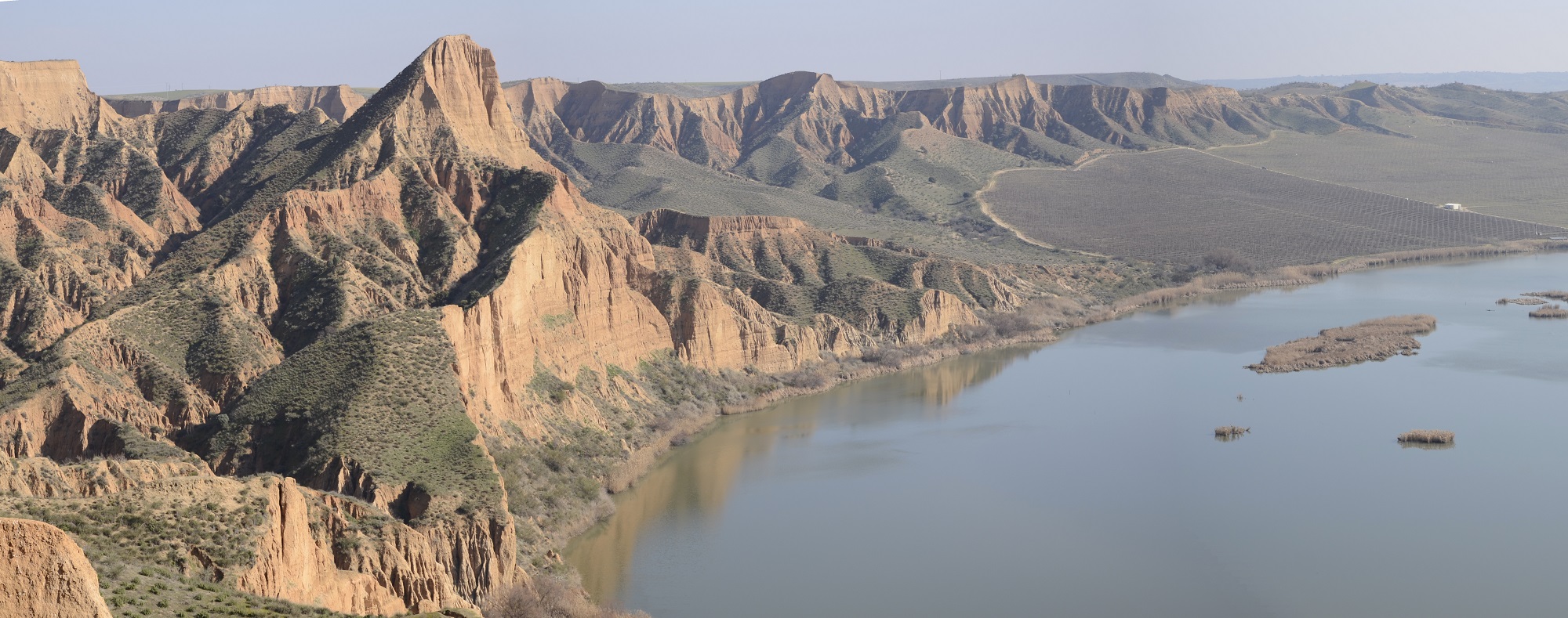 Panorámica de las Barrancas de Burujón