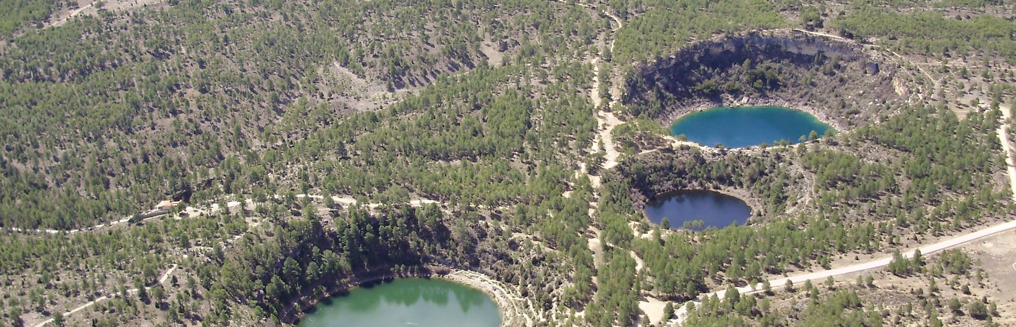 Lagunas Cañada Hoyo Helicoptero