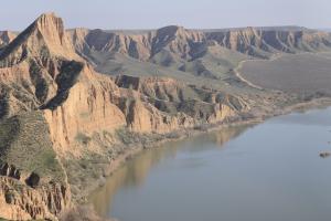 Panorámica de las Barrancas de Burujón