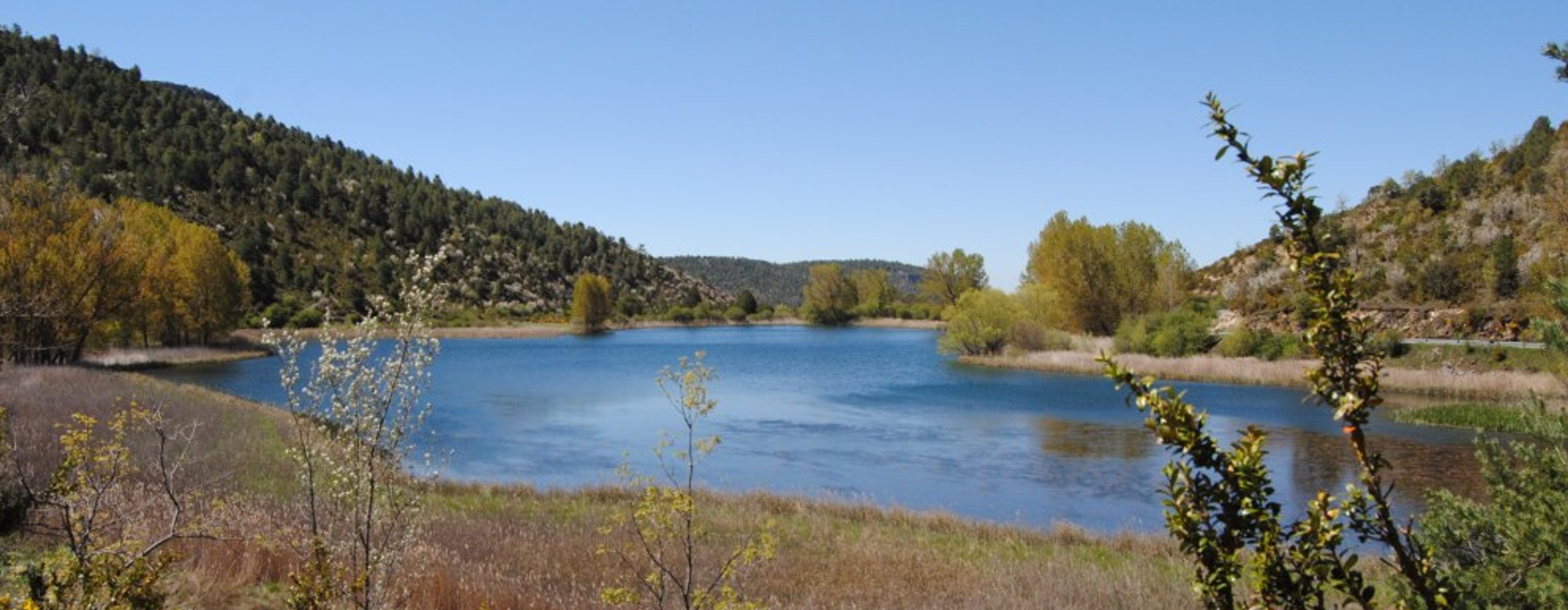 Vista de la laguna del Marquesado