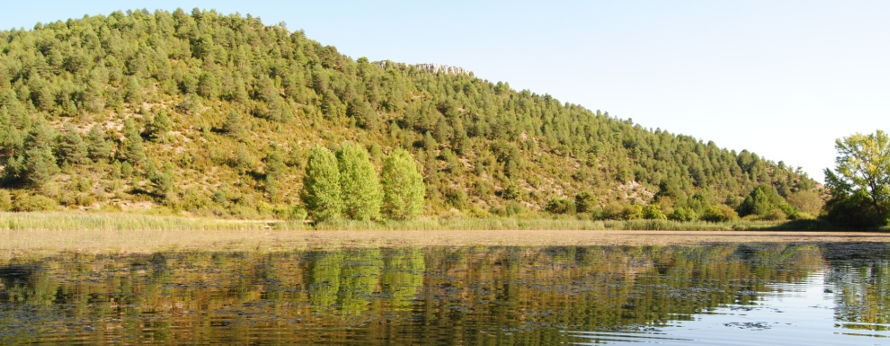 Vista de la laguna del Marquesado